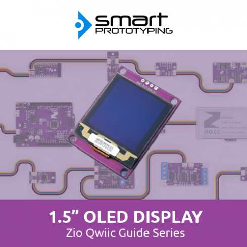 Zio Qwiic 1.5in OLED Display Qwiic Start Guide